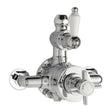 Nuie Edwardian Twin Thermostatic Shower Valve – Chrome