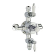 Nuie Edwardian Triple Thermostatic Shower Valve – Chrome, photo 2
