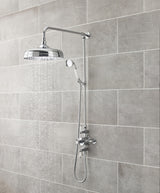 Nuie Edwardian Triple Thermostatic Shower Valve – Chrome