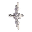Nuie Victorian Triple Thermostatic Shower Valve – 333mm High – Chrome, photo 2