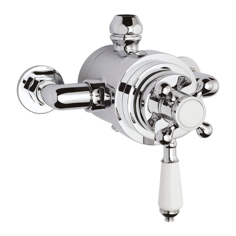 Nuie Victorian Dual Thermostatic Shower Valve – Chrome, photo 2