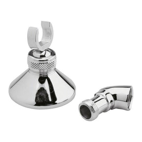 Nuie Wall Bracket & Elbow – Chrome