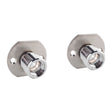 Nuie 200mm Fast-Fit Bracket For Bar Thermostats – Chrome