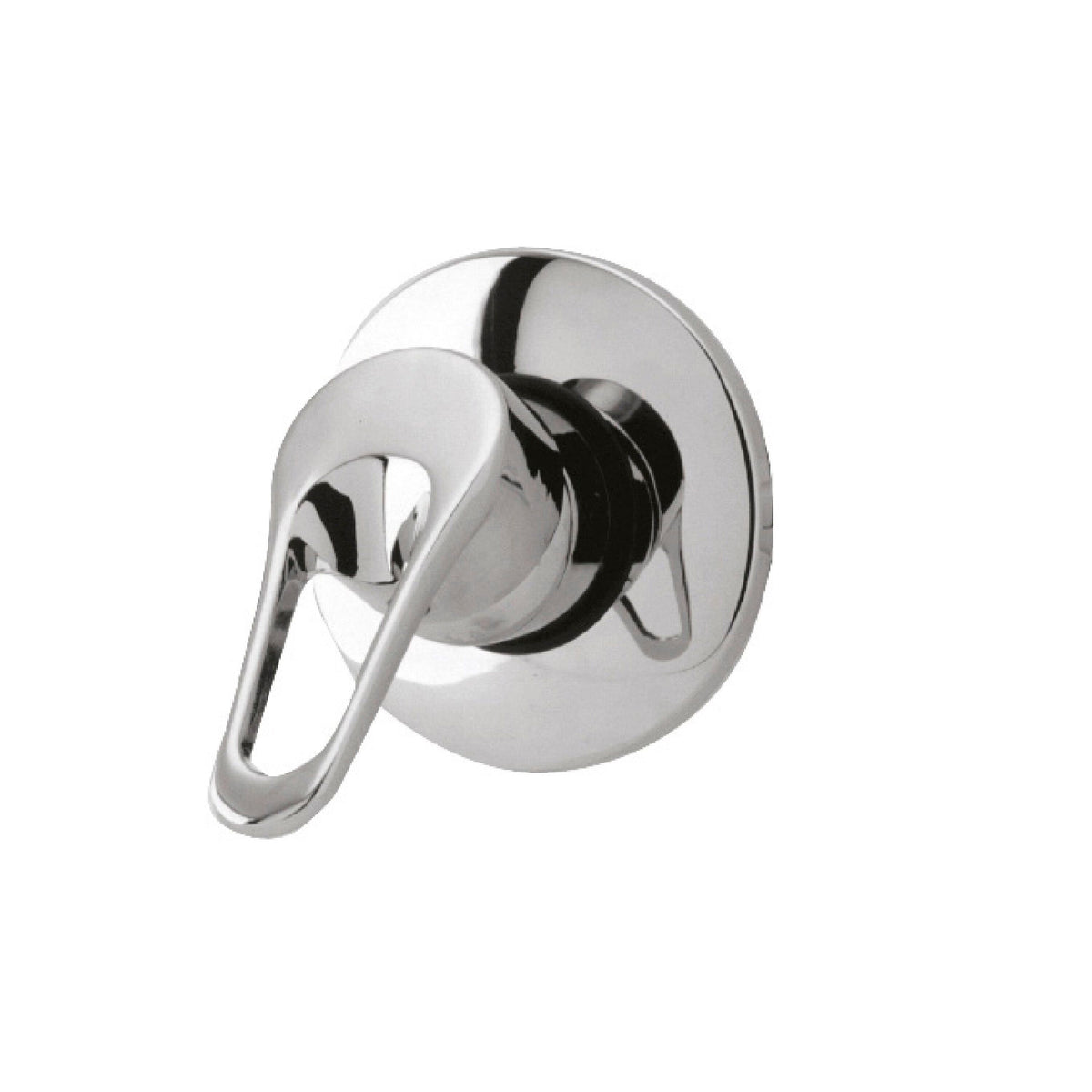 Nuie Round Concealed Or Exposed Shower Valve – Chrome, photo 2