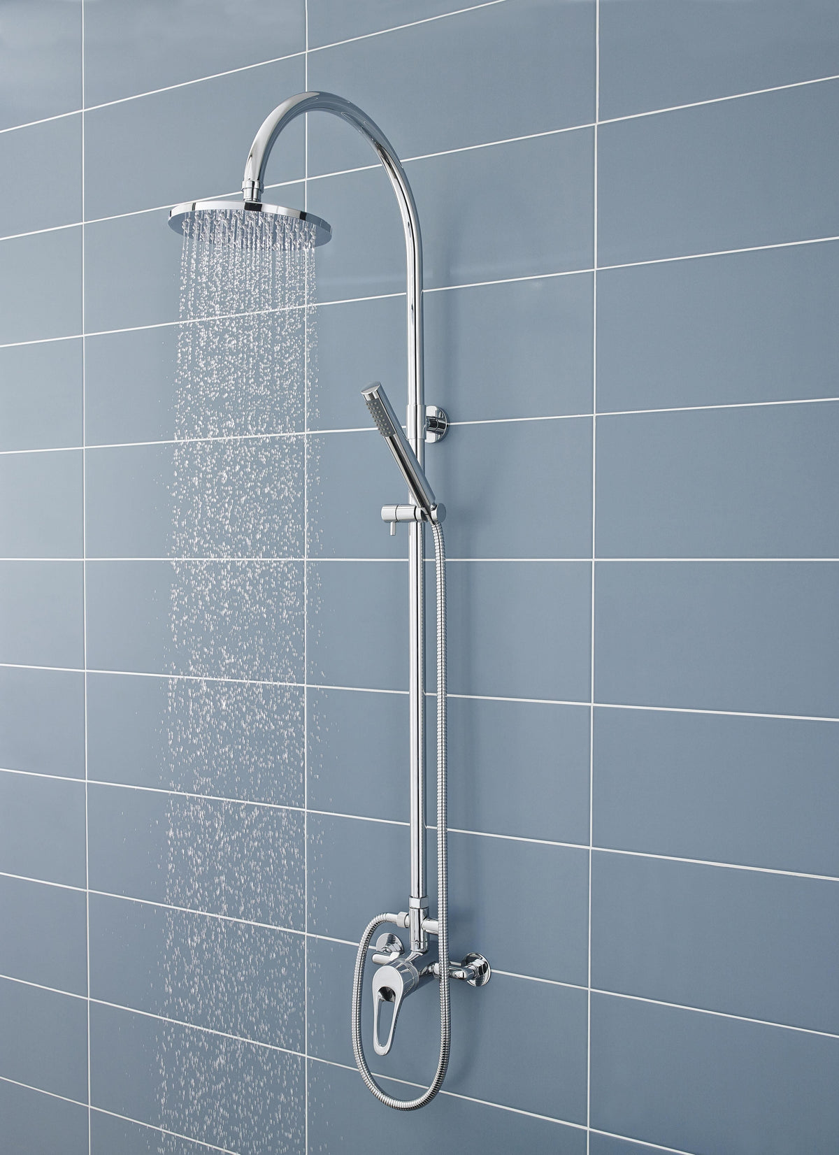 Nuie Round Concealed Or Exposed Shower Valve – Chrome