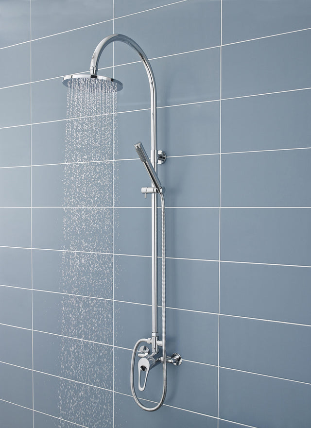 Nuie Round Concealed Or Exposed Shower Valve – Chrome