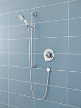 Nuie Shower Slide Rail Kit Slider Rail Kit – Chrome