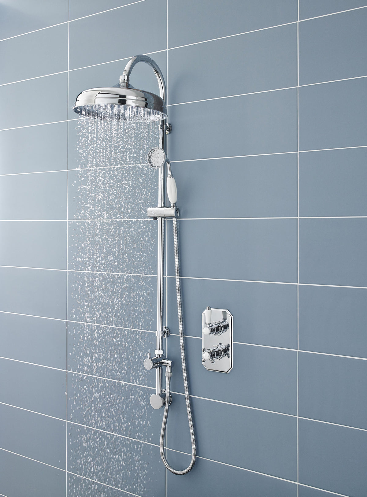 Nuie Dual Rigid Riser Kit – Chrome