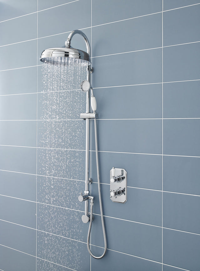 Nuie Dual Rigid Riser Kit – Chrome