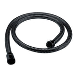 Nuie 1.5m Double Lock Shower Flex – Chrome or Matt Black, photo 2