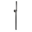 Nuie Round Shower Handset Kit – Brushed Pewter