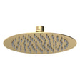Nuie Round Fixed Shower Head – Brushed Brass, photo 2