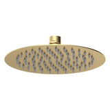Nuie Round Fixed Shower Head – Brushed Brass, photo 2