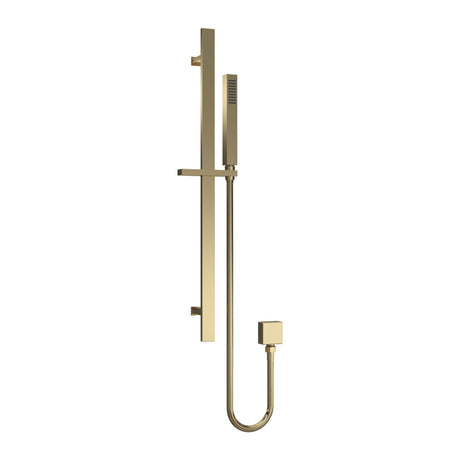 Nuie Shower Slide Rail Kit – 685mm High – Matt Black or Brushed Brass, photo 2