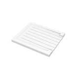 Nuie 545mm Fireclay Sink Drainer – White, photo 2