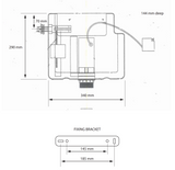 Kartell K-VIT Kameo Rimless Back to Wall WC Pan (Cistern & Seat Options) -White Gloss (POT537KA)