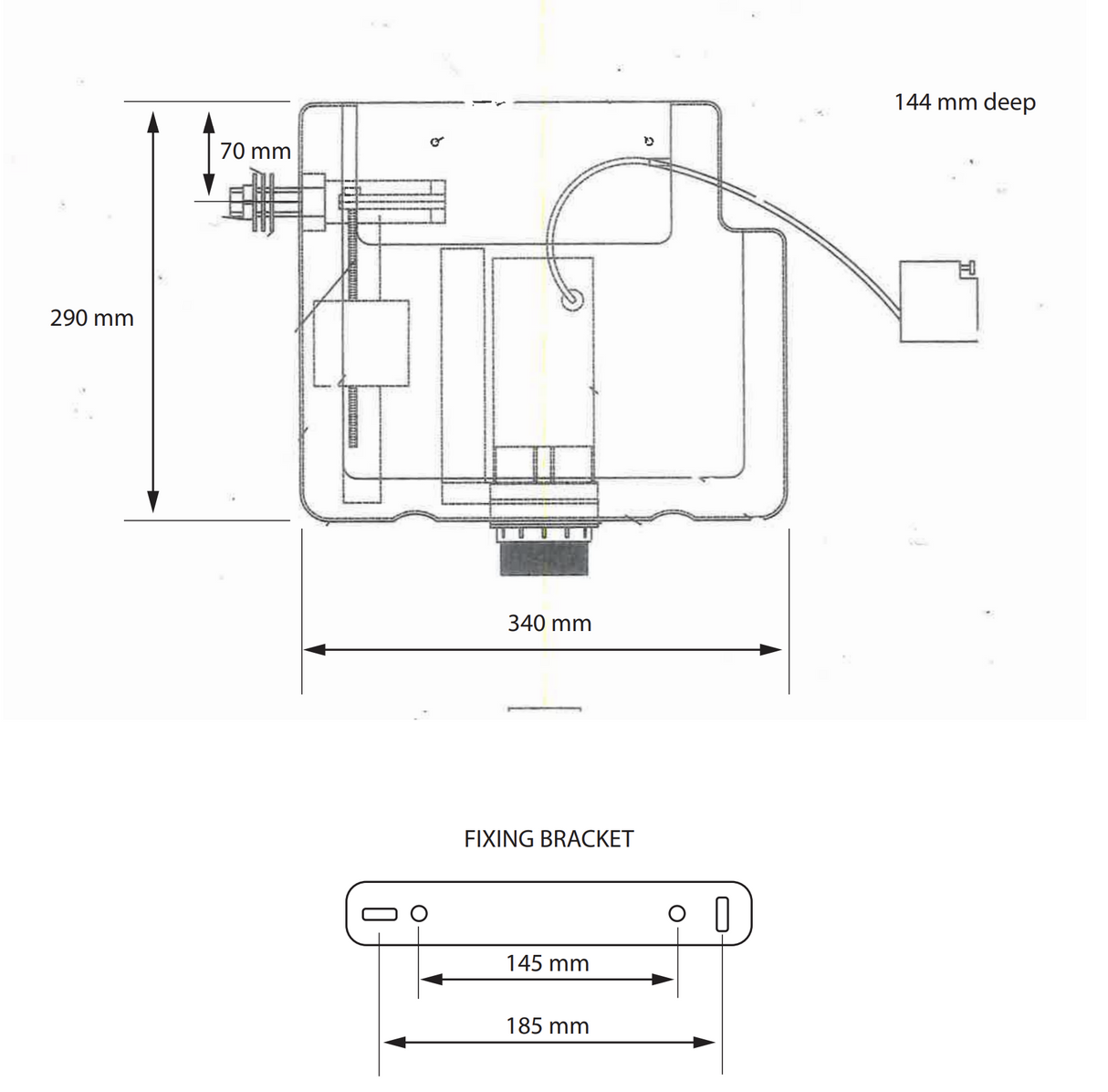 Kartell K-VIT Options 600 Wall Hung WC with Soft Close Seat-White Gloss (POT077OP-SEA600OP)