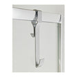 Nuie Enclosure Hook For Framed Enclosures – Chrome, photo 2