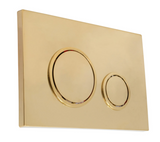 Kartell K-VIT Keytec Round Flushplate- Brushed Brass (ACC017)