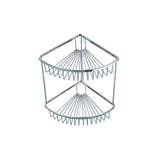 Kartell K-VIT Wire Double Corner Basket – Chrome (ACC102)