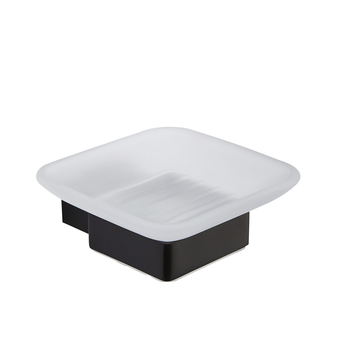 Kartell K-VIT Premium Soap Dish Holder – Matt Black (ACC316)