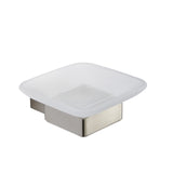 Kartell K-VIT Premium Soap Dish Holder – Brushed Nickel (ACC326)