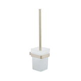 Kartell K-VIT Premium Toilet Brush Set – Brushed Nickel (ACC328)