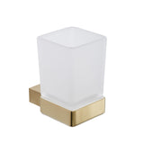 Kartell K-VIT Premium Tumbler Holder – Brushed Brass (ACC335)