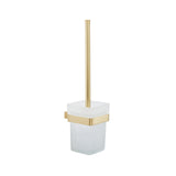 Kartell K-VIT Premium Toilet Brush Set – Brushed Brass (ACC338)