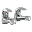 AKW Denova Lever Bath Taps (Pair) – Chrome