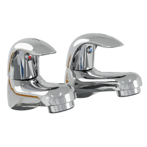 AKW Denova Lever Bath Taps (Pair) – Chrome