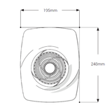 AKW EnviroVent Filterless Bathroom Extractor Fan – 12V SELV or 230V Mains, photo 5