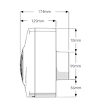 AKW EnviroVent Filterless Bathroom Extractor Fan – 12V SELV or 230V Mains, photo 6