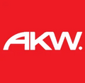AKW bathroom products logo — inclusive bathing specialist