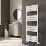 Kartell K-VIT Maple Aluminium Heated Towel Rail Matt White