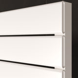 Kartell K-VIT Maple Aluminium Heated Towel Rail Matt White