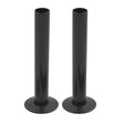 Kartell K-VIT 15mm radiator pipes and rosettes in anthracite – pair