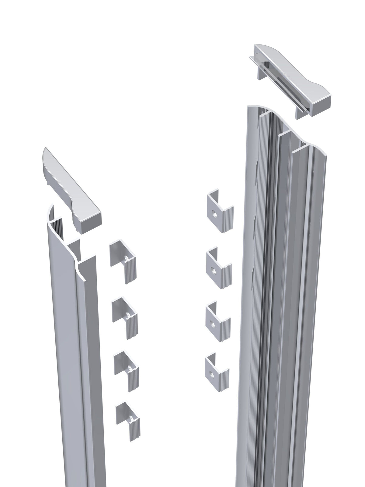 Nuie Screw Cover Kit – Chrome