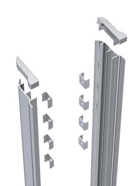 Nuie Screw Cover Kit – Chrome