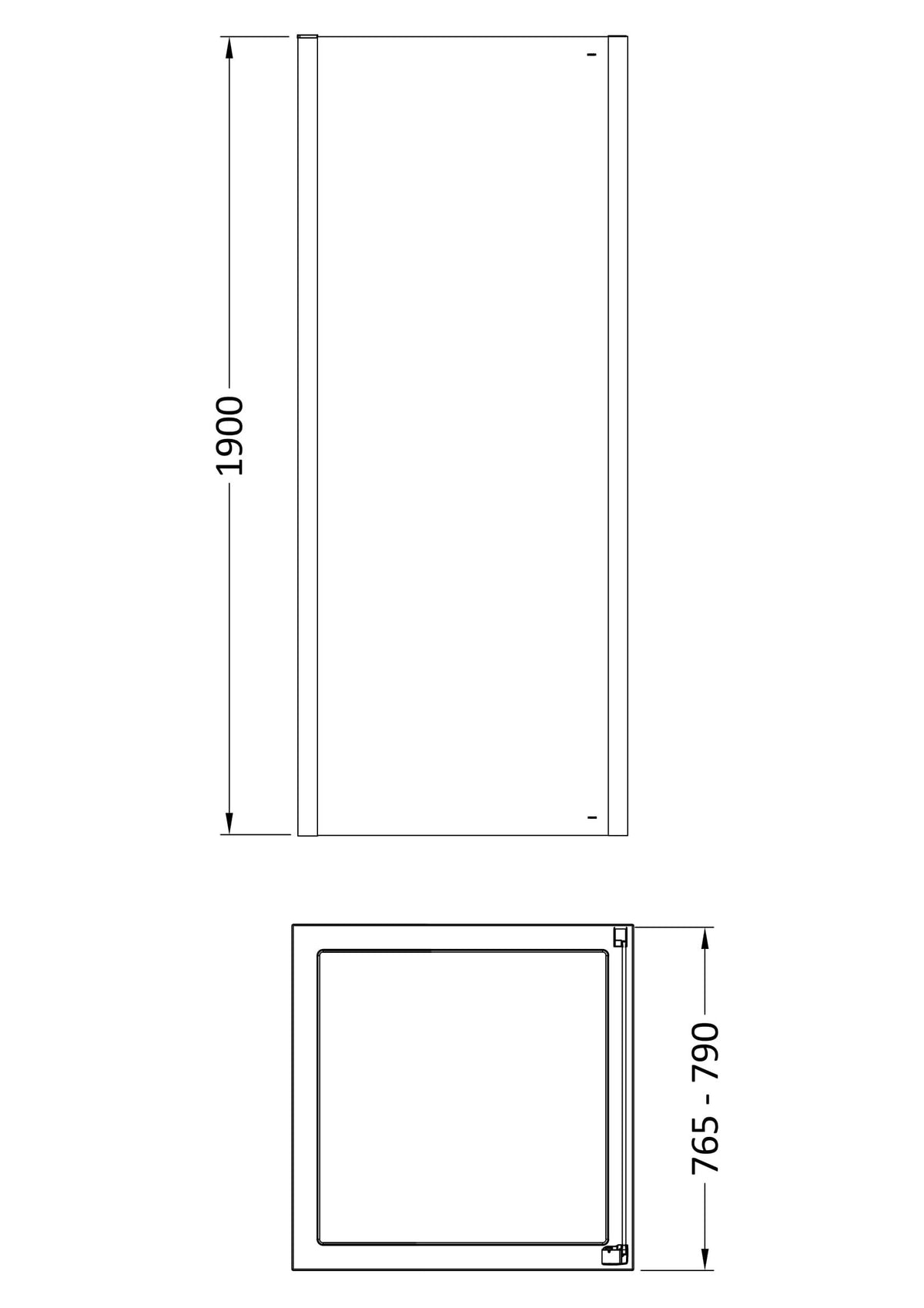 Nuie Lucie Side Panel – 800mm, 900mm & 1000mm, photo 5