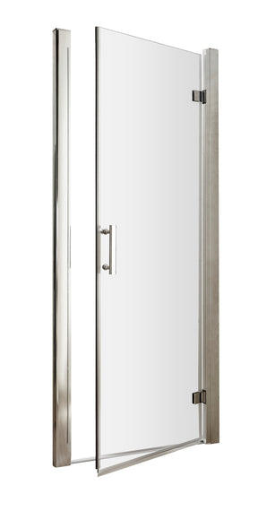 760mm Hudson Reed Pacific Hinged Shower Door – Chrome, photo 2
