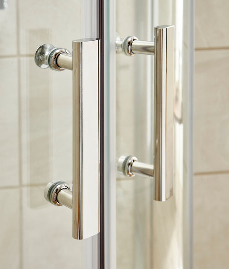 760mm Hudson Reed Pacific Hinged Shower Door – Chrome, photo 5