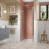 Nuie Lucie Hinged Shower Door – 800mm & 900mm