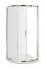 860mm Hudson Reed Pacific Quadrant Shower Enclosure – Chrome, photo 2