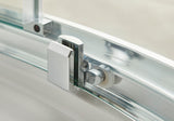 860mm Hudson Reed Pacific Quadrant Shower Enclosure – Chrome, photo 4