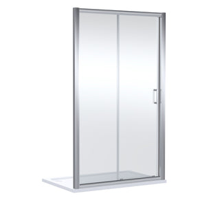 Nuie Lucie Sliding Shower Door – 1200mm, 1400mm & 1700mm, photo 2
