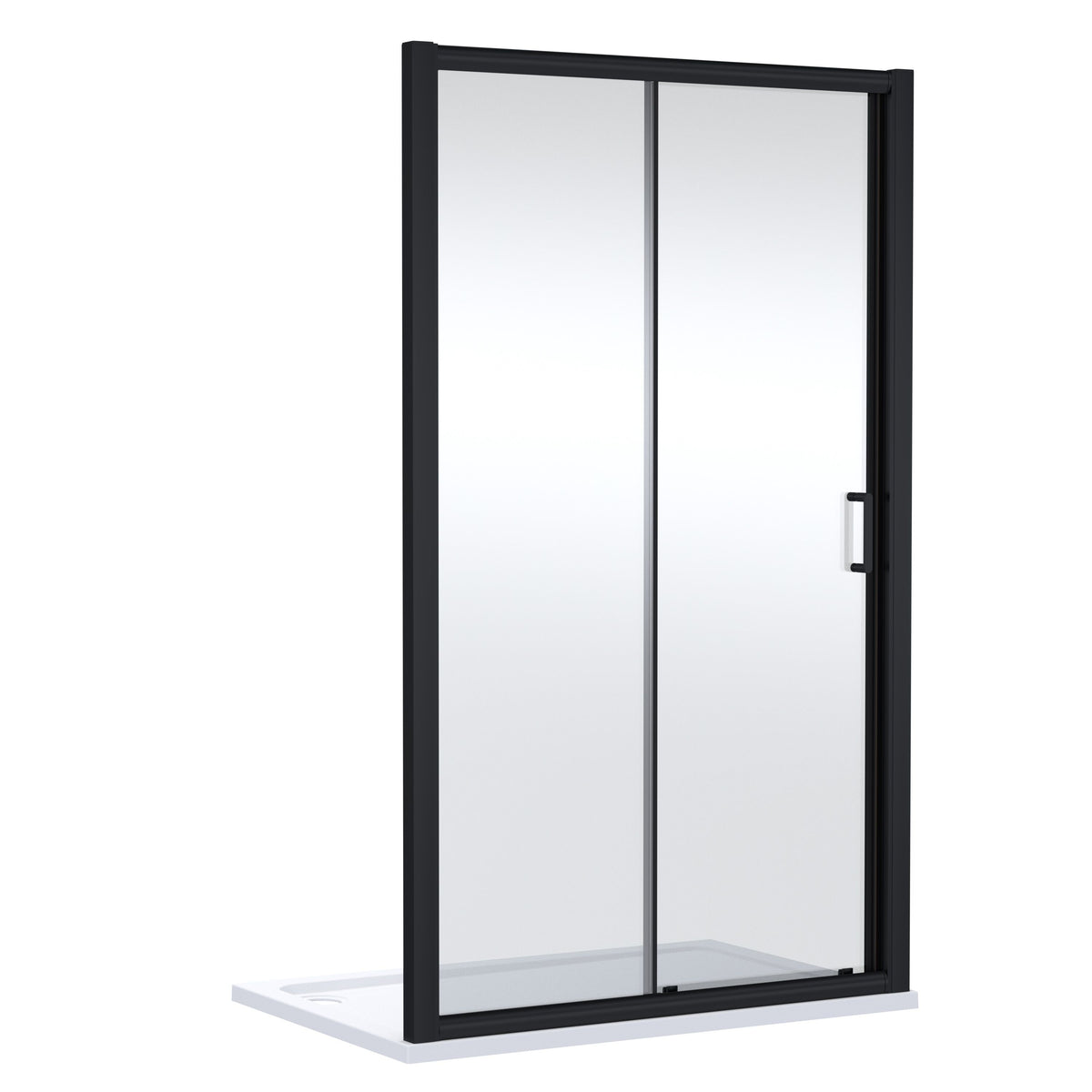Nuie Lucie Sliding Shower Door – 1200mm, 1400mm & 1700mm, photo 4