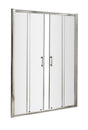 Hudson Reed Pacific Double Sliding Shower Door - Square T Shape Handle – 1400mm & 1700mm, photo 2