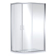 Nuie Lucie 1200mm Offset Quadrant Shower Enclosure – Chrome, Brushed Brass or Matt Black, photo 2