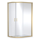 Nuie Lucie 1200mm Offset Quadrant Shower Enclosure – Chrome, Brushed Brass or Matt Black, photo 3